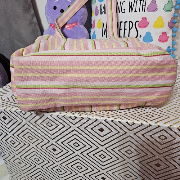 Special Delivery Multi color Pink Geen Yellow Red  Mini Tote Bag - Picture 14 of 14